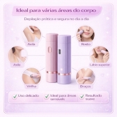 Depilador Corporal Virilha Pernas Cabeça Removível Sem Dor