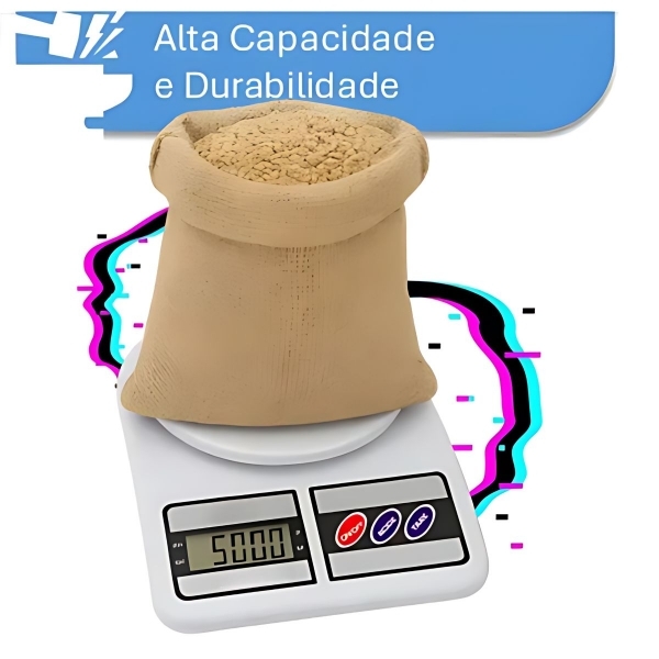 Balança De Cozinha Digital Balança Digital Doméstica Sf-400