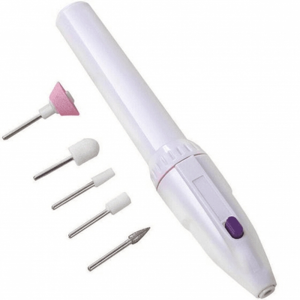 Lixador Elétrico de Unhas Lixa De Unha Profissional 5 Lixas