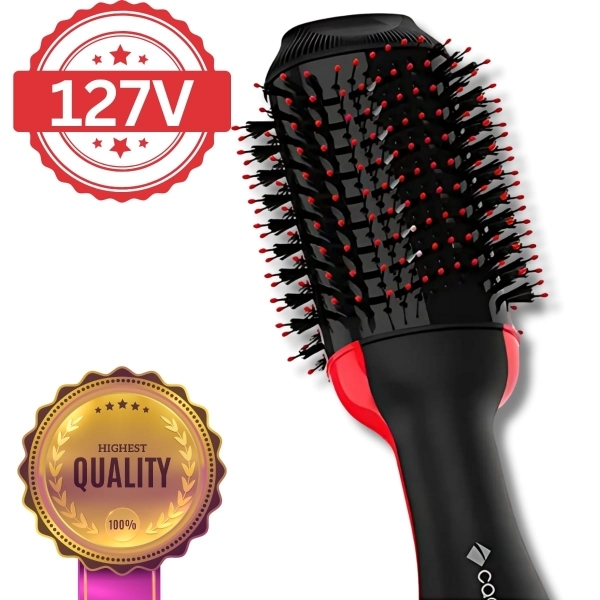 Escova secadora 4 em 1 Cadence Ceramica Ionizada Turmalina