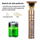 MÁQUINA DE CORTE BARBEAR PROFISSIONAL RECARREGÁVEL PORTÁTIL