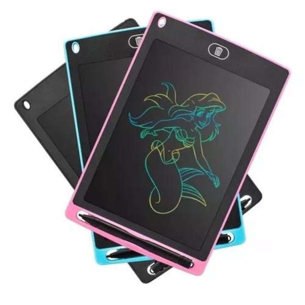 Lousa Mágica Infantil Digital 8,5´ Polegadas - Vermelha