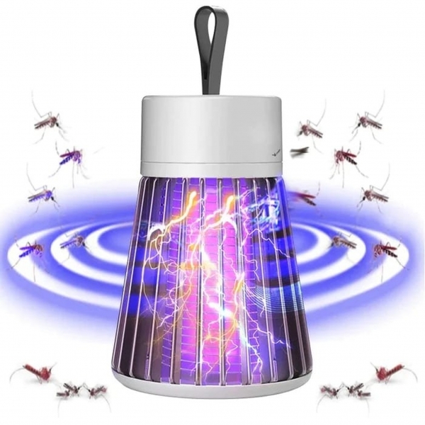 Lâmpada Mata Mosquitos Repelente Elétrico USB Ultravioleta