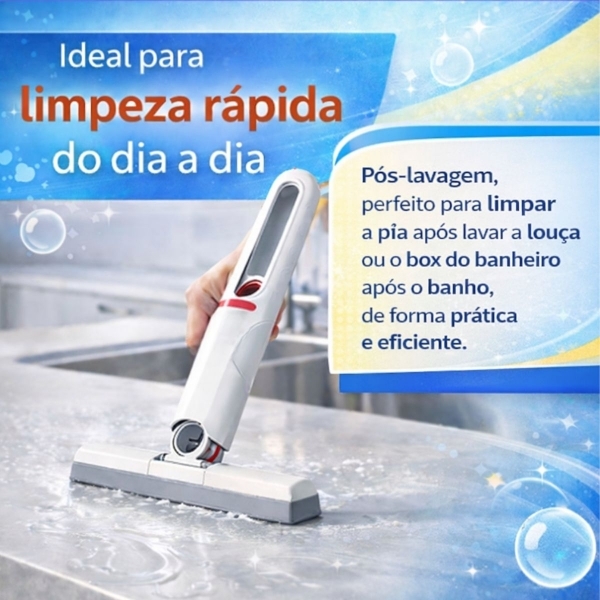 Mini Rodo Retrátil Multiuso Para Pia Bancada E Box