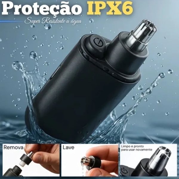 Aparador Pelos Íntimo Barbeador Depilador Corpo Prova D´agua