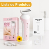 Depilador Elétrico Corporal Lady Shaver Aparador Pelo Nariz