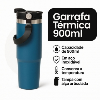 Garrafa Caneca Térmica  900ml