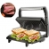 Grill Sanduicheira Press Gourmet Ceramic Inox  Preto 750W