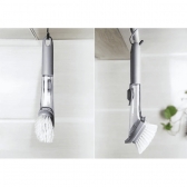 ESCOVA DE LIMPEZA 2 EM 1 DISPENSER DETERGENTE