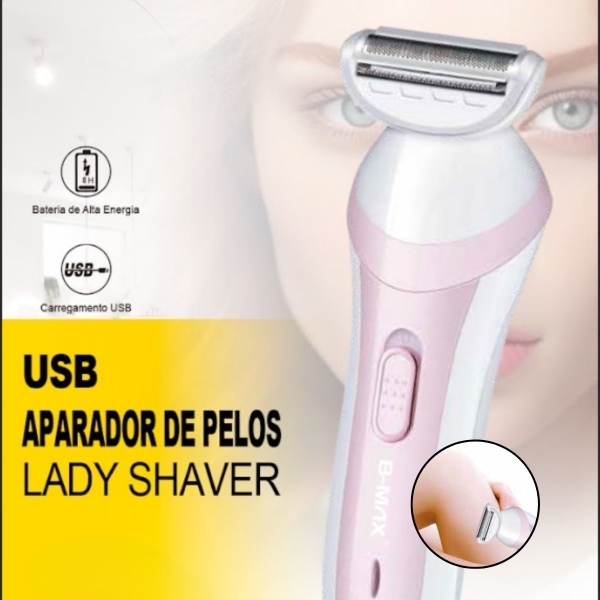 Depilador Elétrico Corporal Lady Shaver Aparador Pelo Nariz