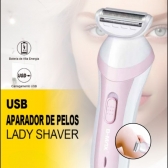 Depilador Elétrico Corporal Lady Shaver Aparador Pelo Nariz