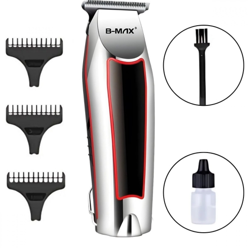 Máquina Cortar Cabelo Sem Fio Acabamento Profissional USB