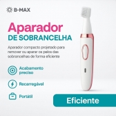 Depilador Elétrico 4 em 1 Recarregável para Rosto e Corpo