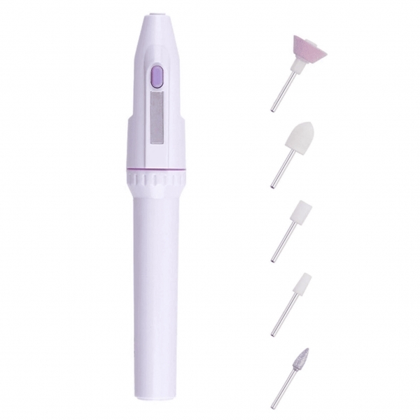 Lixador Elétrico de Unhas Lixa De Unha Profissional 5 Lixas