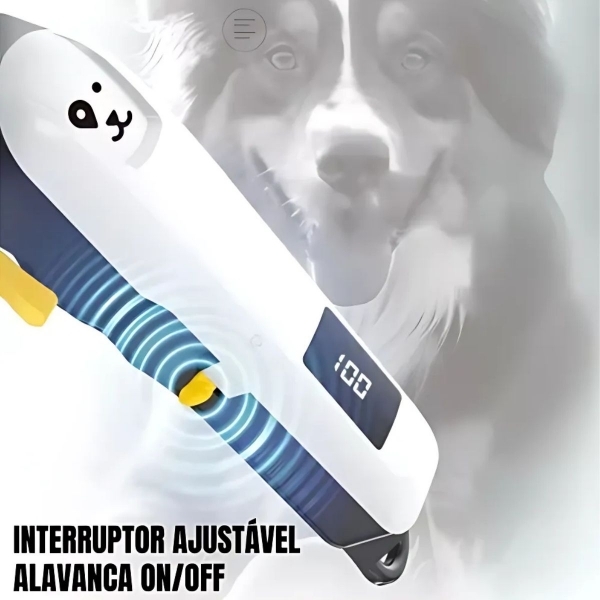 Máquina De Tosa Bmax Profissional Sem Fio Silenciosa