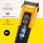 Kit Máquina de Tosa B-MAX + Luva Removedora de Pelos PETS