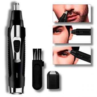 Máquina Aparador Cortador de pelos de nariz e orelha USB
