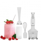 Mixer Portatil 3x1 250w Batedor Potente Triturador Bak -110v