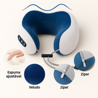 Kit Massageador pescoço e pés