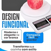 Balança De Cozinha Digital Balança Digital Doméstica Sf-400