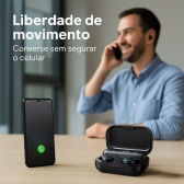 Fone de ouvido TWS10 Bluetooth