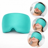 Máscara Gel Terapêutica Fria Quente Dor Cabeça e Olhos - Verde-água