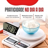 Kit Balança de Cozinha 10kg e Amolador de Facas Profissional