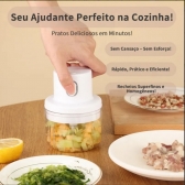 Mini Processador Moedor De Alimentos 250ml 3 Lâminas Usb