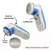 Removedor Elétrico de Pelos e Fiapos LuaTek LMF 1103