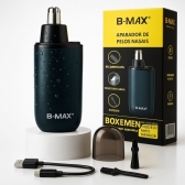 Kit Maquina Profissional Cortar Cabelo Acabamento Aparador Preto