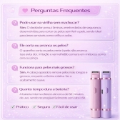 Depilador Corporal Virilha Pernas Cabeça Removível Sem Dor