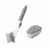 ESCOVA DE LIMPEZA 2 EM 1 DISPENSER DETERGENTE