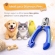 Kit Tosa Pet Profissional Pente Tesouras Alicate Cães Gatos