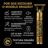 Kit Maquina De Cortar Cabelo Dragao Aparador Pelos De Nariz