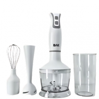 Mixer Portatil 3x1 250w Batedor Potente Triturador Bak -110v