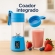 Mini Liquidificador Portátil Recarregável 380ML 6 Laminas - Azul