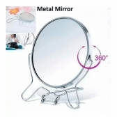 Espelho de Aumento Dupla face Para Maquiagem Beleza 6 Polegadas