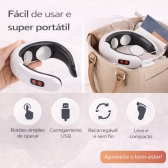 Massageador Cervical Elétrico Portátil Relaxamento Pescoço