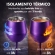 Copo Térmico 2 em 1 Aço Inox 400ml Taça Bebida Fria Quente - Roxo