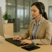 Kit Teclado Mouse Wireless Mouse pad Escritório Silencioso