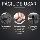 Kit Massageador pescoço e pés - Cinza