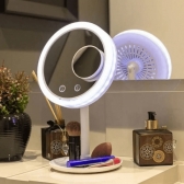 Espelho Com aumento Led e Ventilador Integrado