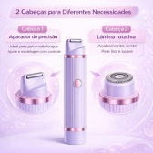 Depilador Corporal Virilha Pernas Cabeça Removível Sem Dor