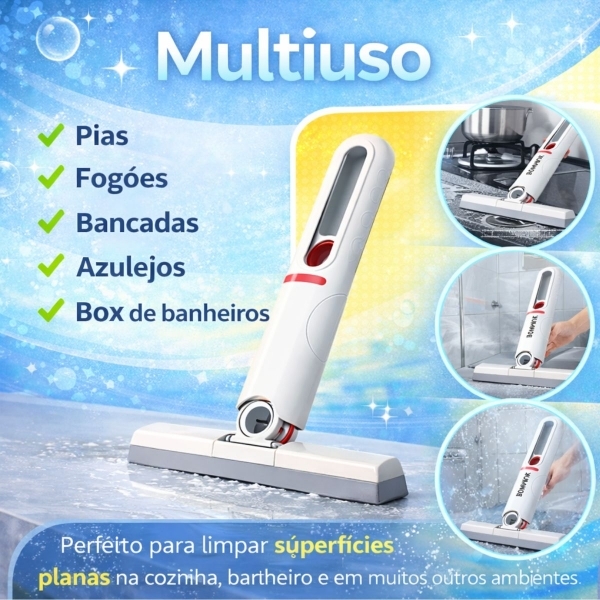 Mini Rodo Retrátil Multiuso Para Pia Bancada E Box