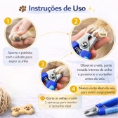 Kit Tosa Pet Profissional Pente Tesouras Alicate Cães Gatos