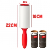 Rolo Adesivo Removedor De Tira Pelos Roupas Sofa Com 3 Refil