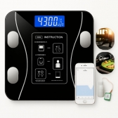 Balança Bioimpedância Imc Digital Aplicativo Bluetooth 180kg