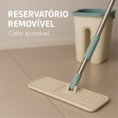 Mop limpeza 6L com balde articulado esfregão multiuso casa