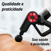 Massageador Muscular Profissional Triangular Ergonômica