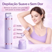 Depilador Corporal Virilha Pernas Cabeça Removível Sem Dor